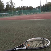 Photo taken at Mustikkamaa Tennis by Dmitriy U. on 8/20/2013