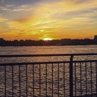 Photo taken at The Sunset Terrace at Chelsea Piers by Kaitlyn P. on 7/26/2015