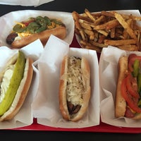 Photo taken at Hot&amp;quot;G&amp;quot;Dog by Gabriel G. on 7/3/2015