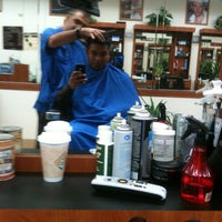 Photo taken at Benny&amp;#39;s Barbershop by Napoleon S. on 10/9/2012