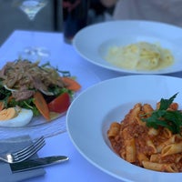 Photo taken at Cucina Mediterraneo by Tina on 6/2/2022