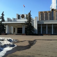 Photo taken at Посольство КНДР by Alexey P. on 4/13/2013