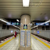 Photo taken at Hibiya Line Kasumigaseki Station (H07) by Rio T. on 8/29/2022