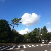 Photo taken at 外苑周回道路 by Rio T. on 9/17/2012