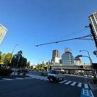 Photo taken at 赤羽橋交差点 by Rio T. on 7/29/2023