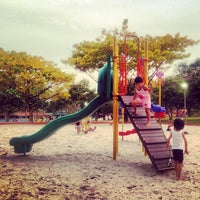 Photo taken at Playground @ Pasir Ris Town Park by Jackie C. on 6/30/2013