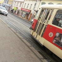 Photo taken at Stejskalova (tram) by Serebryakoff A. on 3/3/2014