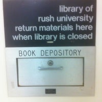 Photo taken at Library of Rush Univ. Med. Ctr. by Tobias G. on 10/8/2012