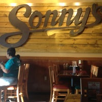 Photo taken at Sonny&amp;#39;s BBQ by Holly B. on 4/26/2013