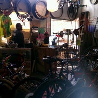 Photo taken at Bike Oven by West V. on 3/27/2014
