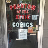 Photo taken at Phantom of the Attic : Comics by James G. on 10/14/2016