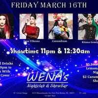 3/16/2018 tarihinde Kitana G.ziyaretçi tarafından Wena&amp;#39;s Nightclub &amp;amp; ShowBar'de çekilen fotoğraf