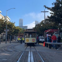 Photo taken at Bay &amp;amp; Taylor Cable Car Turnaround by Sammy R. on 10/30/2022