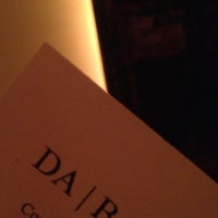 Photo taken at DA|BA Restaurant by Pedro L. R. on 12/23/2012