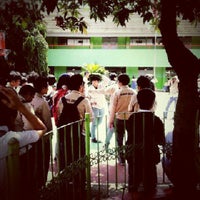 Photo taken at SMAN 46 Jakarta by Edrian Purnama S. on 12/19/2012