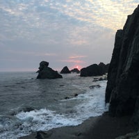Photo taken at Shell Beach by Justin B. on 9/3/2017
