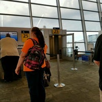 Photo taken at Gate A25 by Shari F. on 8/3/2016
