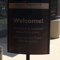 Photo taken at Ocean Institute by CJ Y. on 5/13/2017