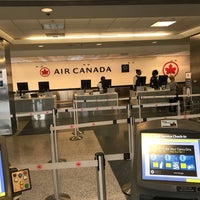 Photo taken at Air Canada Check-in by CJ Y. on 6/23/2019