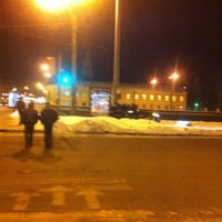 Photo taken at Автобусная Остановка &amp;quot;Обводный Канал&amp;quot; by Aryasik 🍀 on 12/21/2012