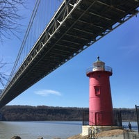 Photo taken at Little Red Lighthouse by Brittany A. on 4/16/2016