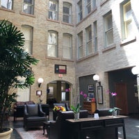 Photo taken at The Historic Crockett Hotel by Sabreen K. on 8/25/2018