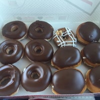 Photo taken at Krispy Kreme Doughnuts by Lisa S. on 4/17/2016