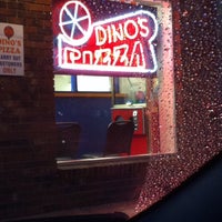 Photo taken at Dino&amp;#39;s Pizza by Karen G. on 7/10/2017