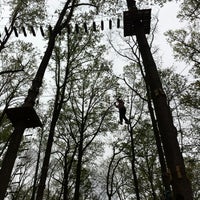 Photo taken at The Adventure Park at Sandy Spring by Kurt B. on 4/14/2012