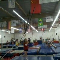 Photo taken at Gymnastics Olympica by Jules S. on 1/22/2011