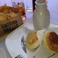 Photo taken at America Eats Tavern by Danielle L. on 5/19/2012