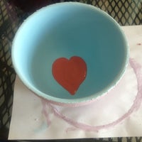 Photo taken at Paint Glaze &amp;amp; Fire by Nellie S. on 10/27/2012