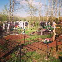 Photo taken at Успенское кладбище by Пашка v. on 5/14/2013