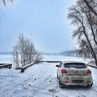 Photo taken at Площадка под мостом Патона by Серёжа К. on 1/23/2016