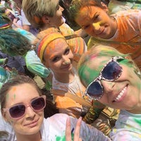 Photo taken at THE COLOR RUN 2015 by Petra M. on 5/30/2015