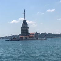 Photo taken at Kız Kulesi Büfesi 2 by Ceren Hazal D. on 7/21/2017