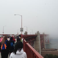 Photo taken at *CLOSED* Golden Gate Bridge Walking Tour by Andrew T. on 5/11/2013