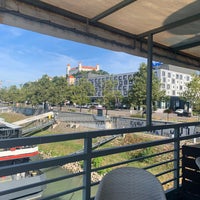 Photo taken at Botel Gracia Hotel Bratislava by Nikoletta F. on 8/2/2023