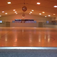 Photo taken at Sportsman&amp;#39;s Hall Skating Rink by Clarence C. on 6/14/2013