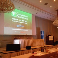 Photo taken at Conversion Conference im Adlon by André G. on 11/4/2013