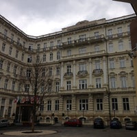 Photo taken at Grandhotel Pupp by Дмитрий C. on 4/20/2013