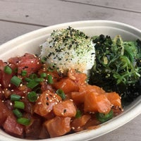 Photo taken at Sam Choy&amp;#39;s Poke to the Max by Morgan J. on 10/24/2018