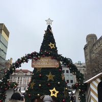 Photo taken at Christmas Market at Wenceslas Square by Lucie Y. on 12/30/2017