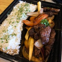 Photo taken at El Huarique Peruvian Cuisine by Andy K. on 4/9/2018