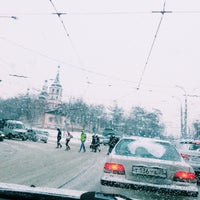 Photo taken at Остановка «Стадион Труд» by Elena🎀 D. on 12/20/2014
