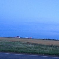 Photo taken at Смотровая взлётной полосы «Аэропорт Иркутск» by Elena🎀 D. on 7/27/2014