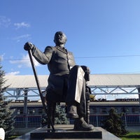 Photo taken at Памятник Савве Мамонтову by Oleshko E. on 9/28/2014
