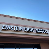 Photo taken at Einstein Bros Bagels by Bill P. on 7/24/2023