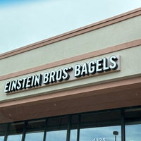 Photo taken at Einstein Bros Bagels by Bill P. on 12/1/2023