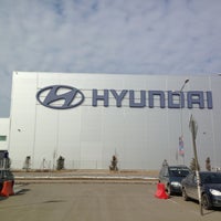 Photo taken at Hyundai Motor Manufacturing Rus by San P. on 4/12/2013